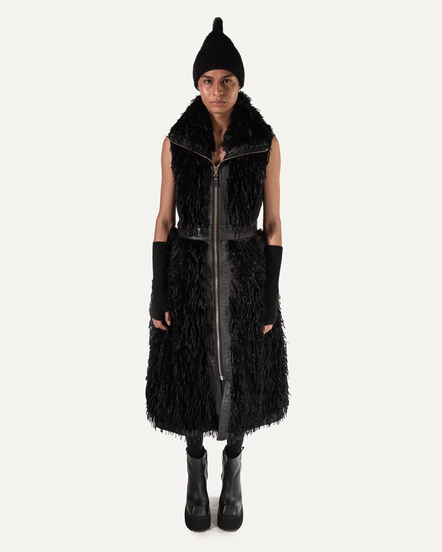 FEATHER DRESS