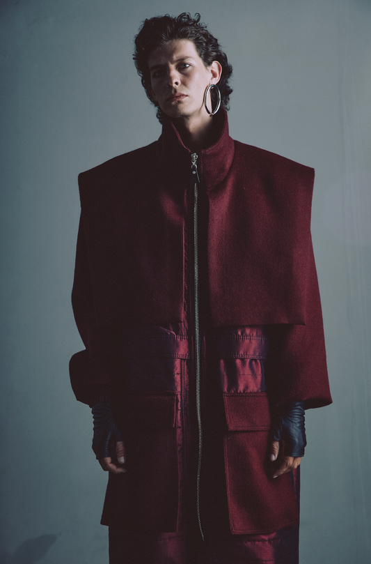 COAT PONCHO